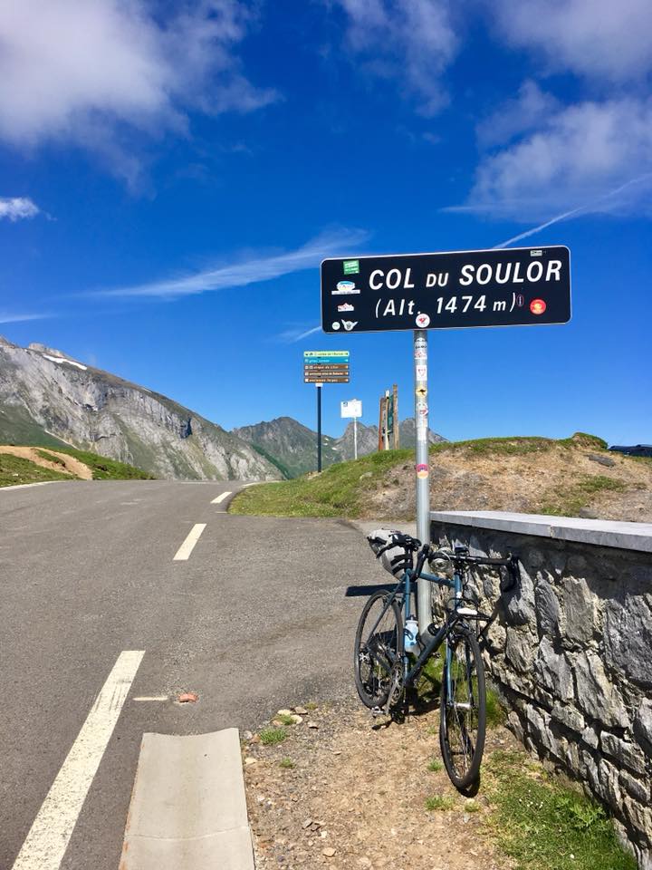 Pyrénées à vélo : col du Soulor