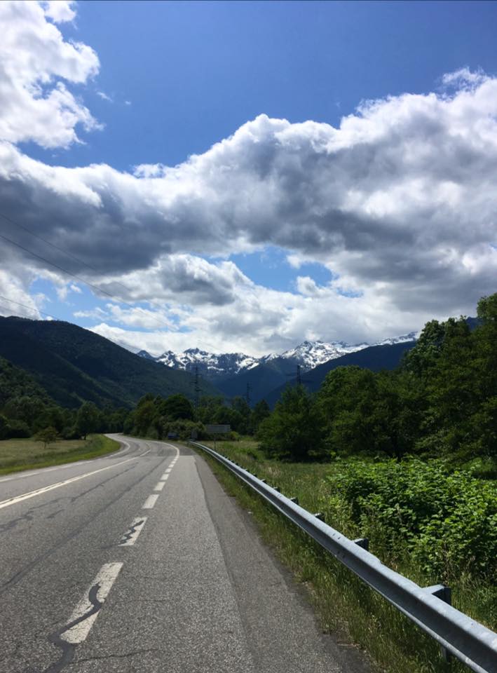 Route vers Luchon