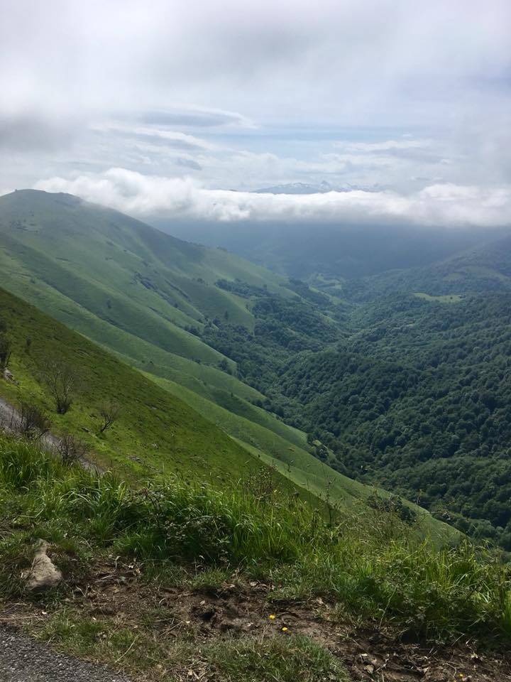 Pyrénées à vélo : col d'Ahusquy