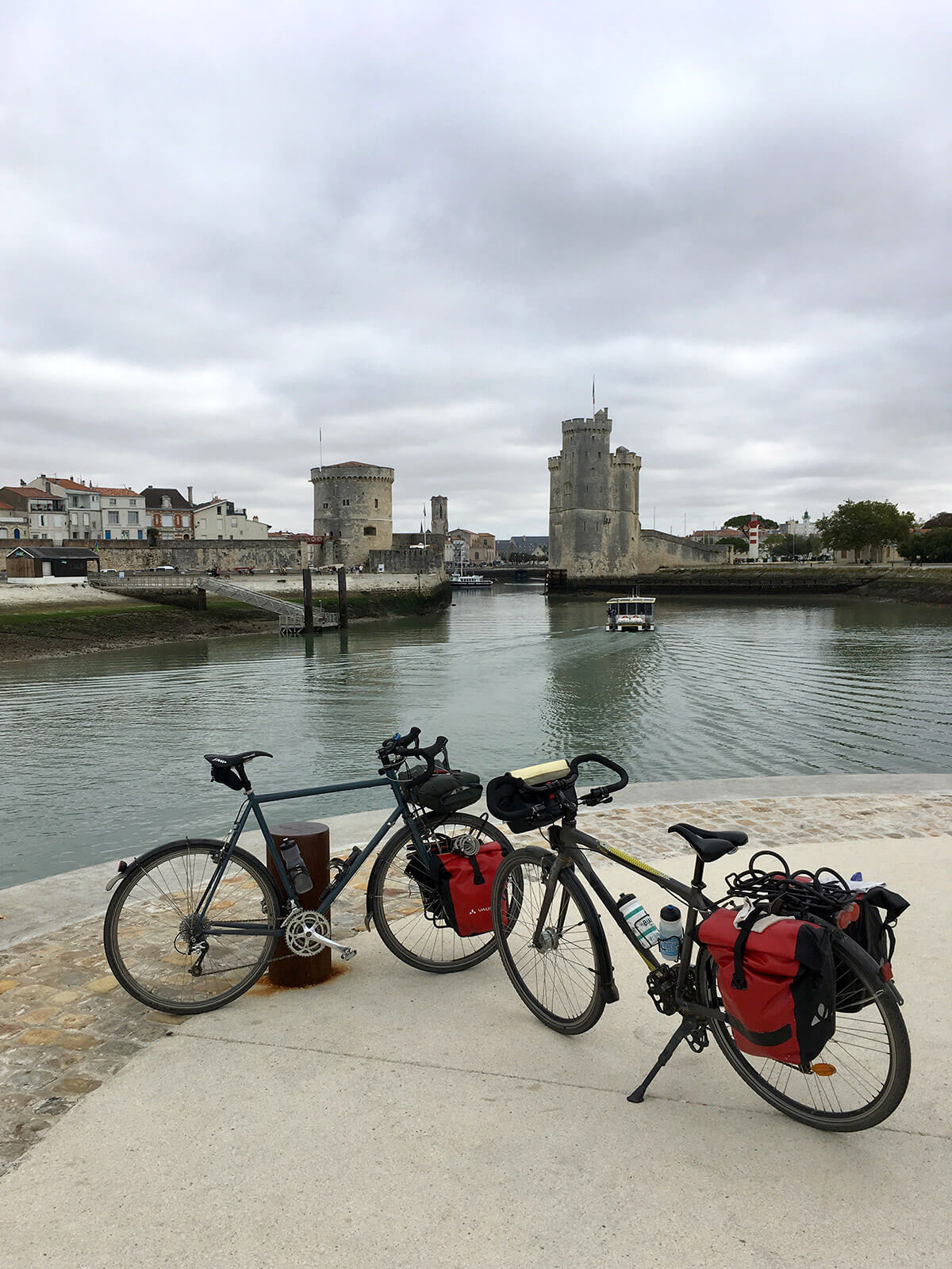 Arrivée au port de La Rochelle