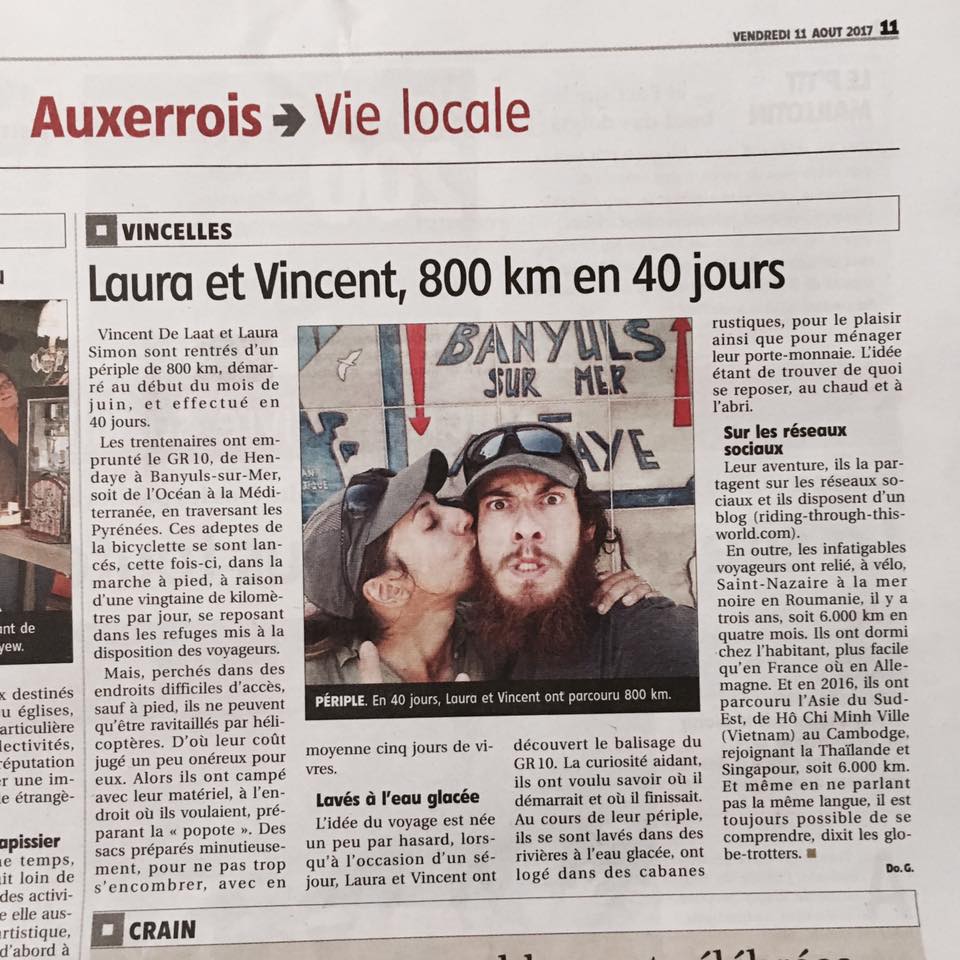 Article dans l'Yonne Républicaine