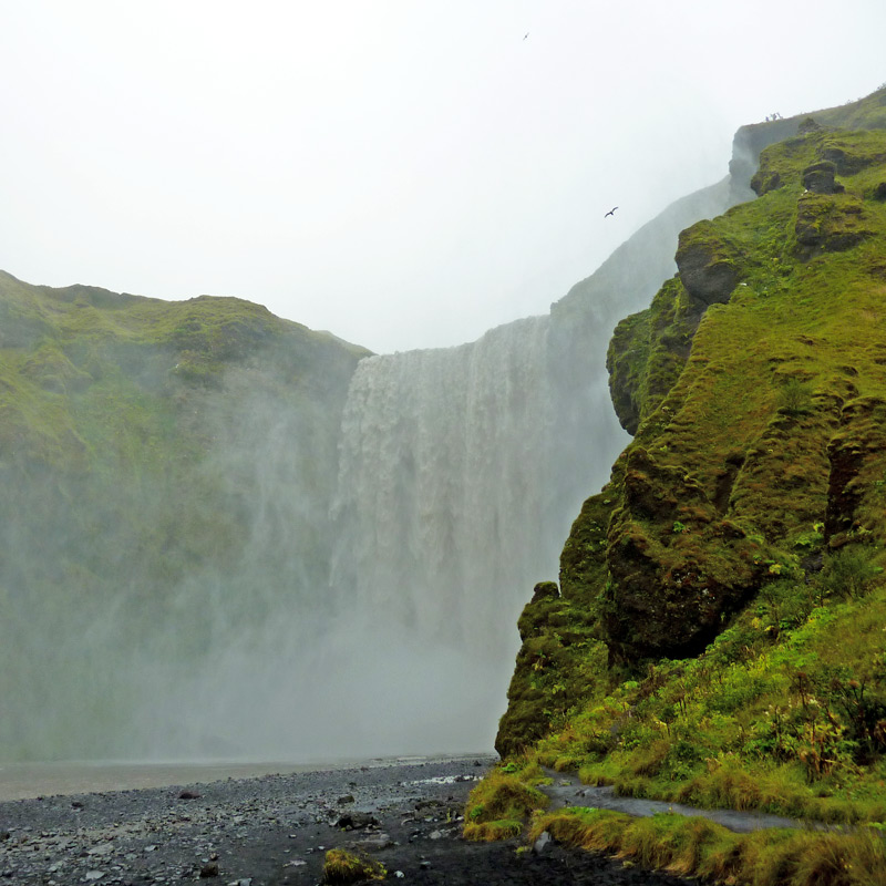 La cascade de Skogafoss