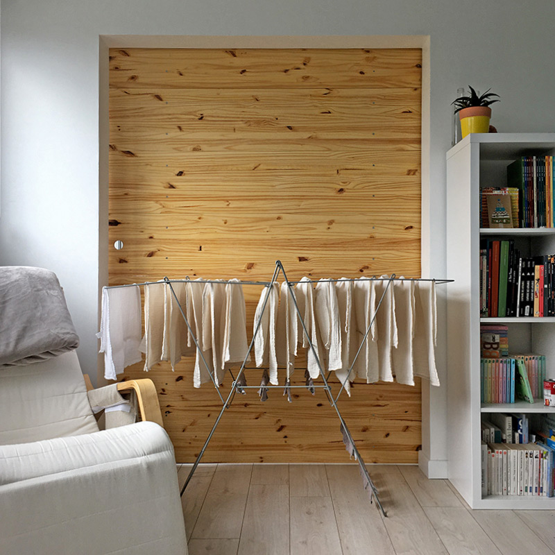 Une lessive tous les deux ou trois jours